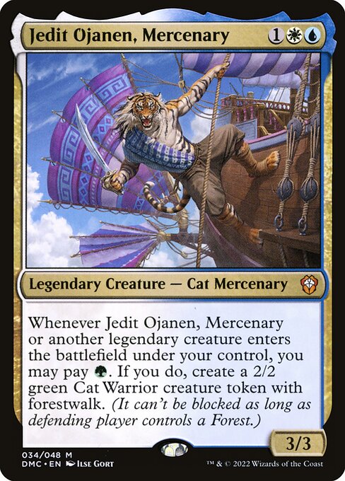 Jedit Ojanen, Mercenary - Commander: Dominaria United - M - 34
