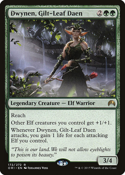 Dwynen, Gilt-Leaf Daen - Magic Origins - R - 172