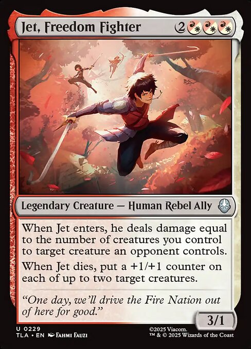 Jet, Freedom Fighter - Avatar: The Last Airbender - U - 229
