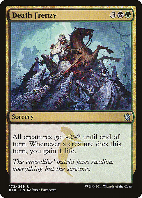 Death Frenzy - Khans of Tarkir - U - 172