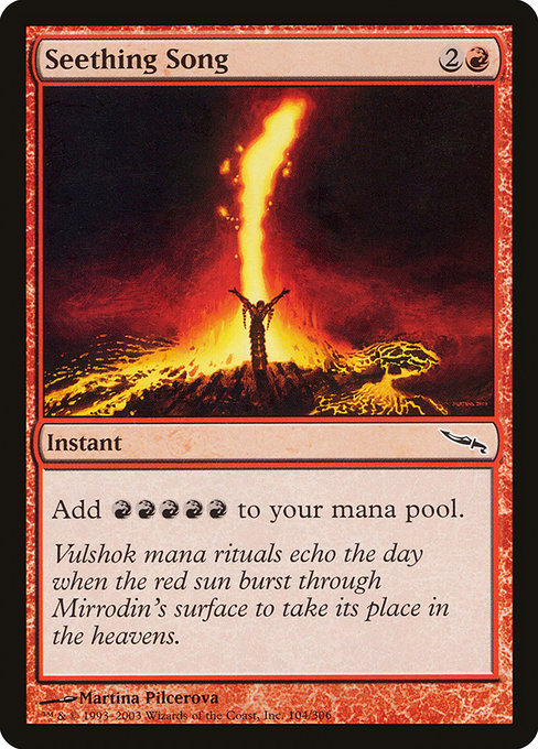 Seething Song - Mirrodin - C - 104