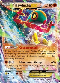 Hawlucha EX - XY - Furious Fists - Ultra Rare - 64/111