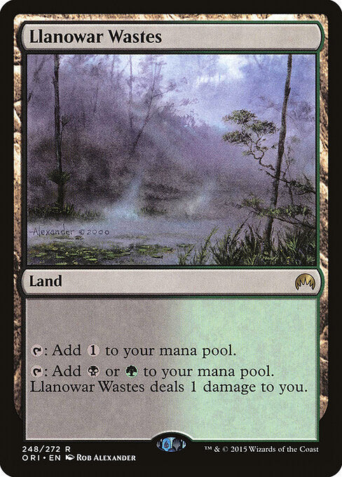 Llanowar Wastes - Magic Origins - R - 248