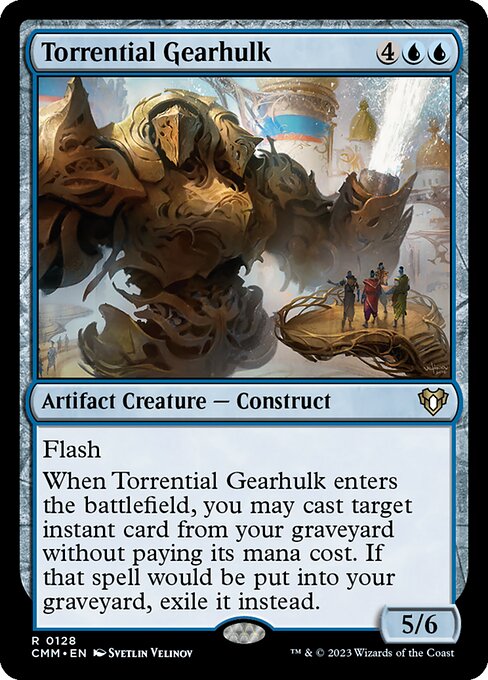 Torrential Gearhulk - Commander Masters - R - 128