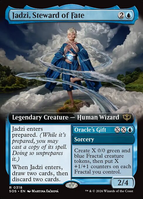 Jadzi, Steward of Fate (Extended Art) - Secrets of Strixhaven - R - 318