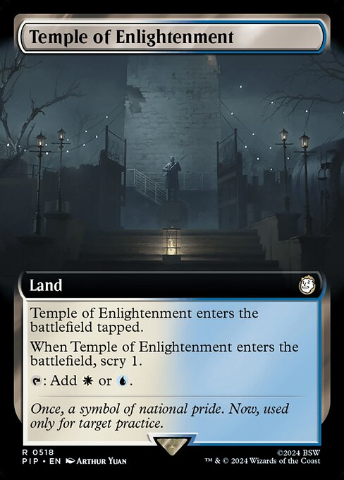 Temple of Enlightenment (Extended Art) - Universes Beyond: Fallout - R - 518