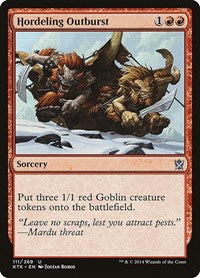 Hordeling Outburst - Khans of Tarkir - U - 111