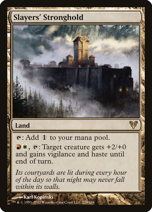 Slayers' Stronghold - Avacyn Restored - R - 229