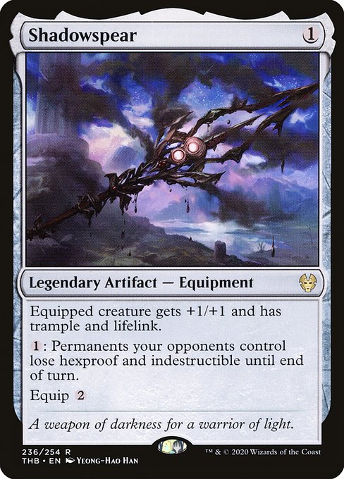 Shadowspear - Promo Pack: Theros Beyond Death - R - 236