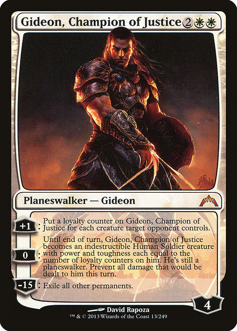Gideon, Champion of Justice - Gatecrash - M - 13