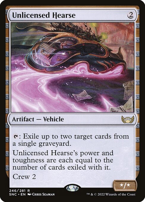Unlicensed Hearse - Streets of New Capenna - R - 246