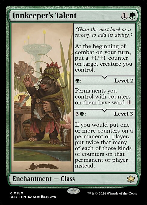 Innkeeper's Talent - Bloomburrow - R - 180