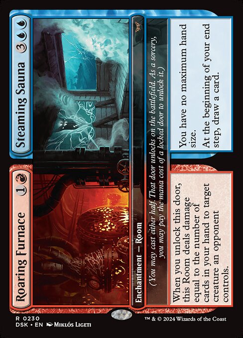 Roaring Furnace // Steaming Sauna - Duskmourn: House of Horror - R - 230