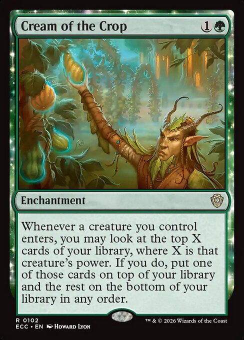 Cream of the Crop - Commander: Lorwyn Eclipsed - R - 102