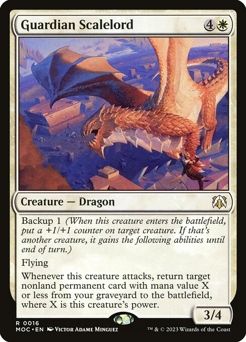 Guardian Scalelord - Commander: March of the Machine - R - 16