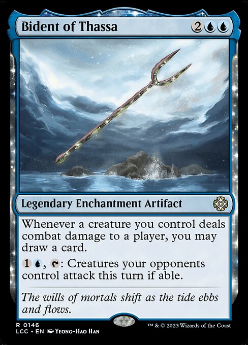 Bident of Thassa - Commander: The Lost Caverns of Ixalan - R - 146