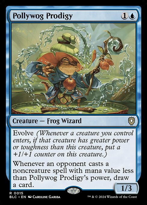 Pollywog Prodigy - Commander: Bloomburrow - R - 15