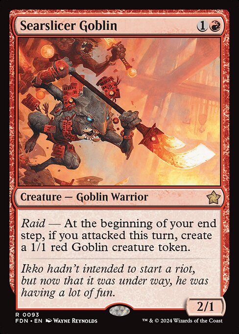 Searslicer Goblin - Foundations - R - 93