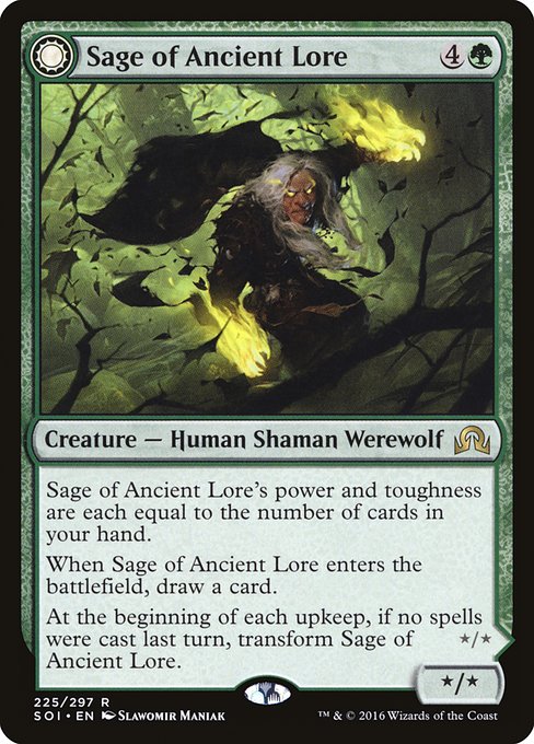 Sage of Ancient Lore - Shadows over Innistrad - R - 225