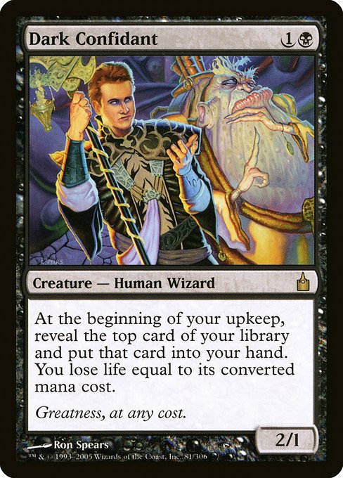 Dark Confidant - Ravnica: City of Guilds - R - 81