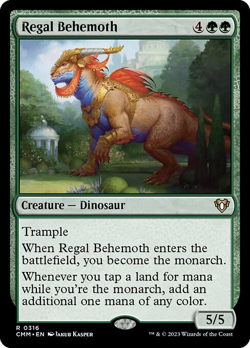 Regal Behemoth - Commander Masters - R - 316