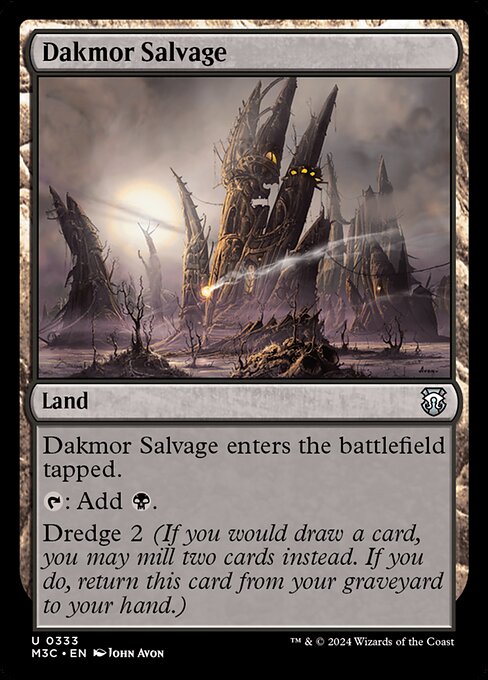 Dakmor Salvage - Commander: Modern Horizons 3 - U - 333