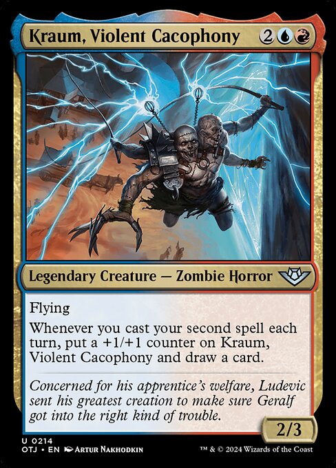 Kraum, Violent Cacophony - Outlaws of Thunder Junction - U - 214