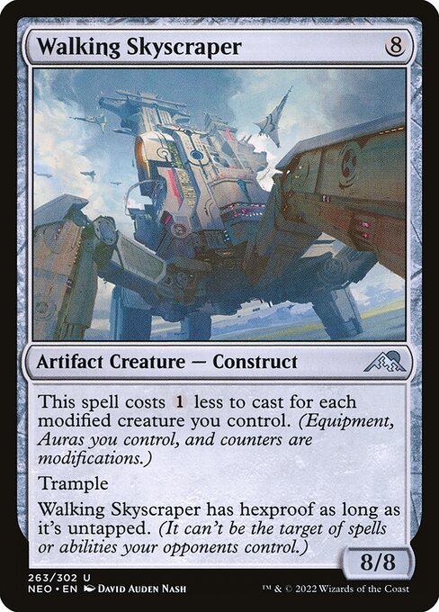 Walking Skyscraper - Kamigawa: Neon Dynasty - U - 263