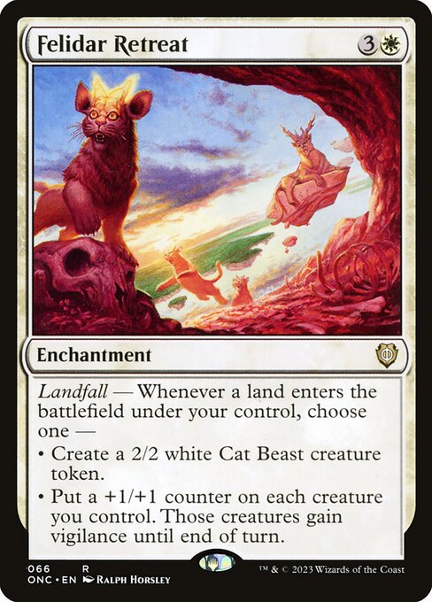 Felidar Retreat - Commander: Phyrexia: All Will Be One - R - 66