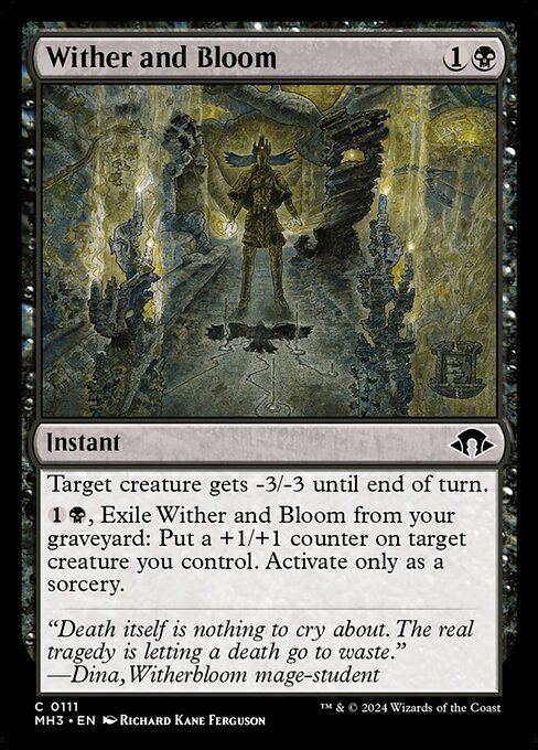 Wither and Bloom - Modern Horizons 3 - C - 111