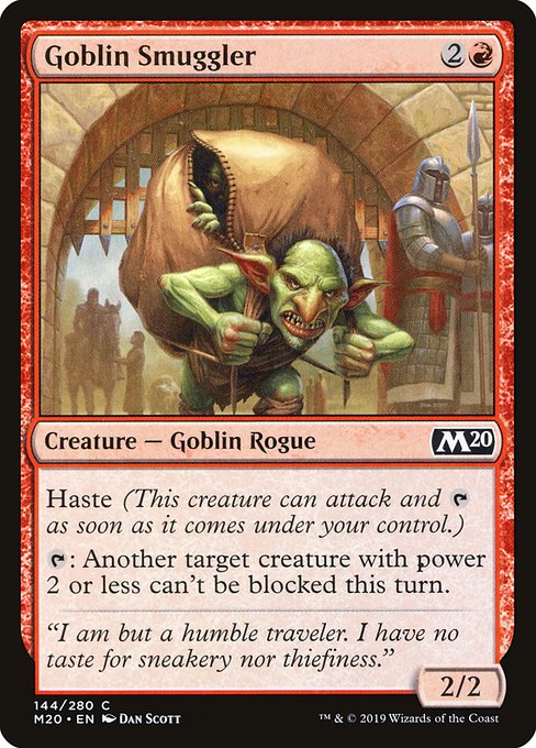 Goblin Smuggler - Core Set 2020 - C - 144