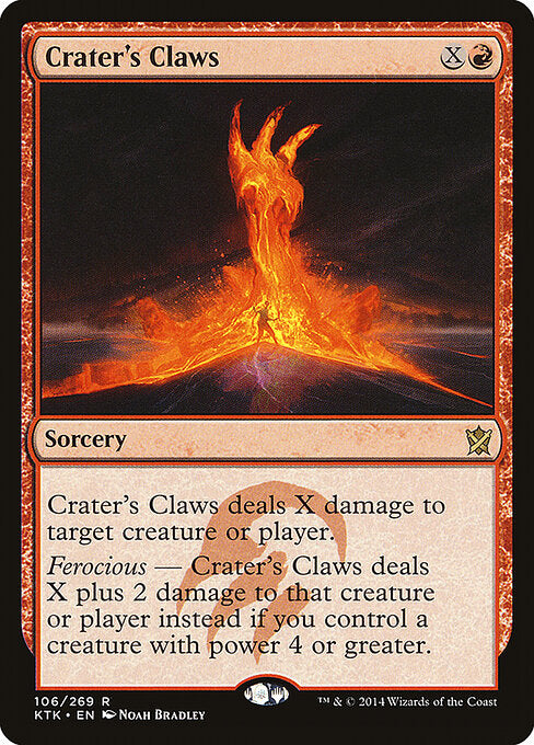 Crater's Claws - Khans of Tarkir - R - 106