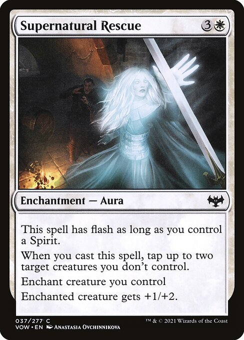 Supernatural Rescue - Innistrad: Crimson Vow - C - 37
