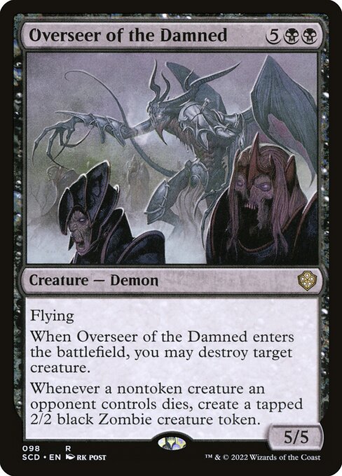 Overseer of the Damned - Starter Commander Decks - R - 98