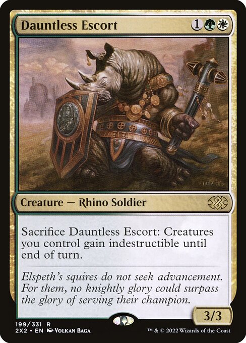 Dauntless Escort - Double Masters 2022 - R - 199