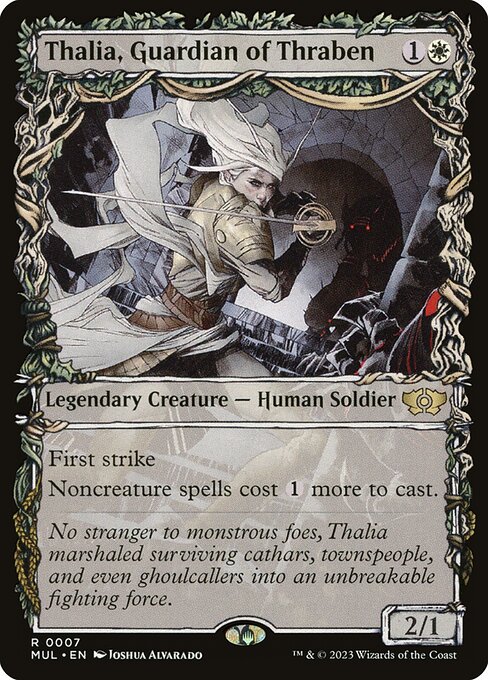 Thalia, Guardian of Thraben - March of the Machine: Multiverse Legends - R - 7