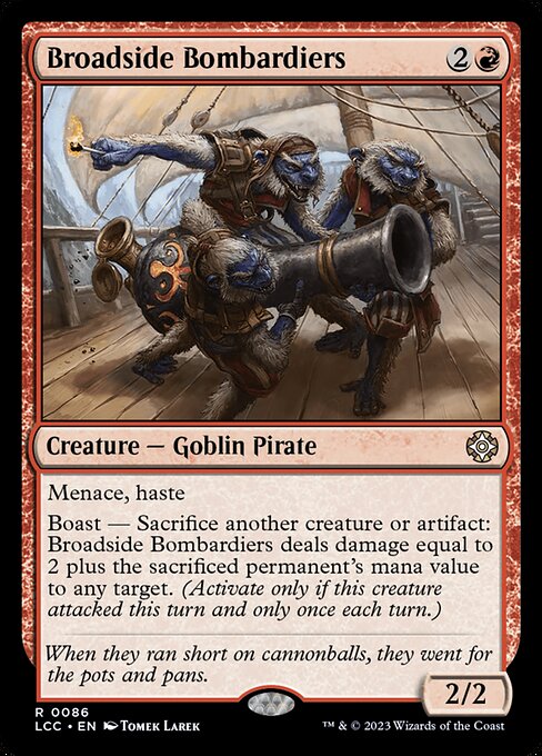 Broadside Bombardiers - Commander: The Lost Caverns of Ixalan - R - 86