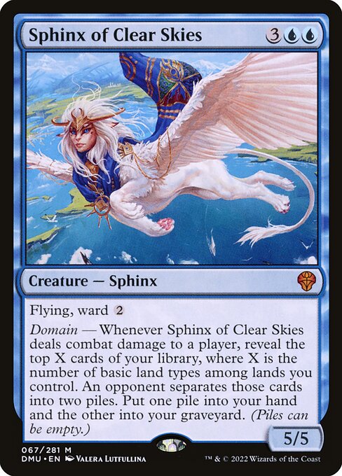 Sphinx of Clear Skies - Dominaria United - M - 67