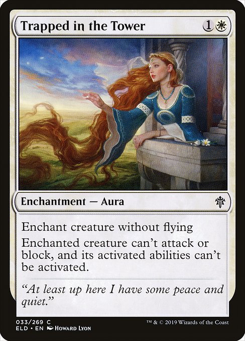 Trapped in the Tower - Throne of Eldraine - C - 33