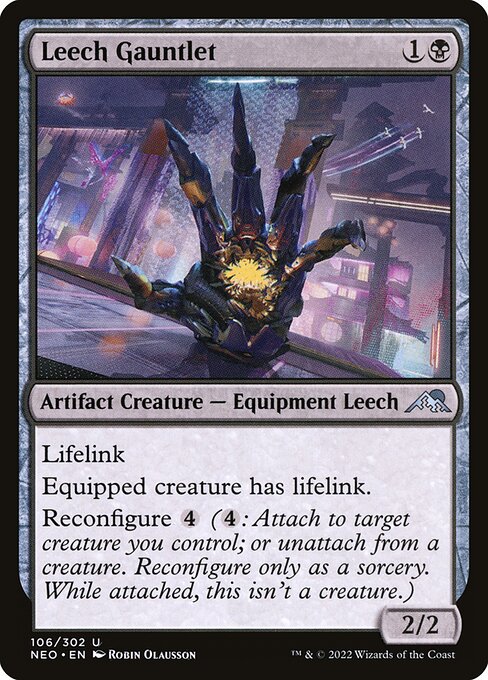 Leech Gauntlet - Kamigawa: Neon Dynasty - U - 106