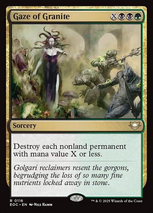 Gaze of Granite - Commander: Edge of Eternities - R - 116