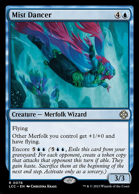 Mist Dancer - Commander: The Lost Caverns of Ixalan - R - 76