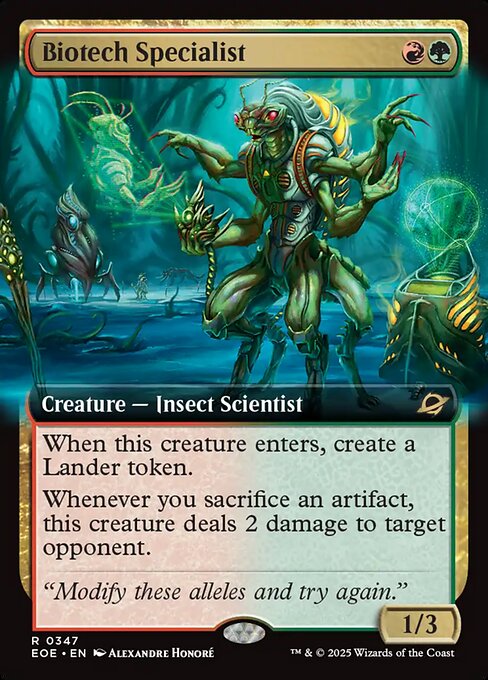 Biotech Specialist (Extended Art) - Edge of Eternities - R - 347