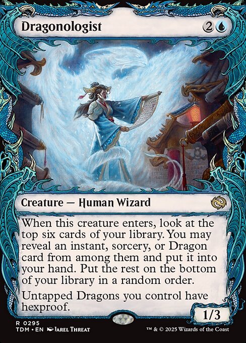 Dragonologist (Showcase) - Tarkir: Dragonstorm - R - 295