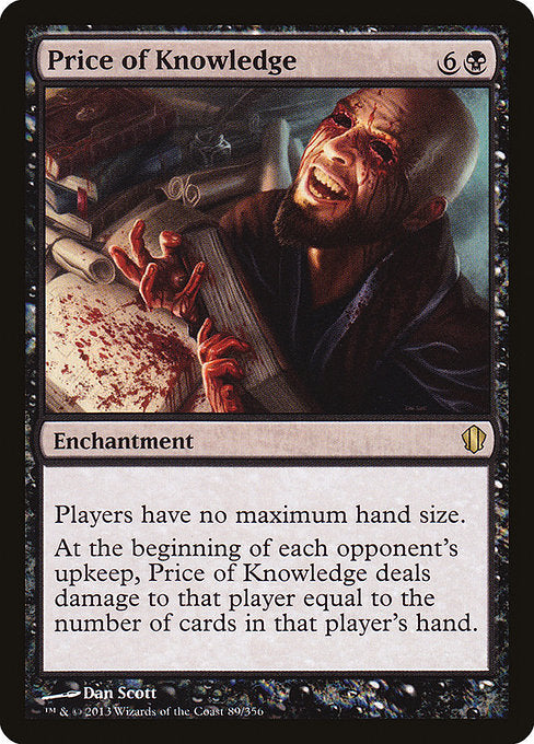 Price of Knowledge - Commander 2013 - R - 89