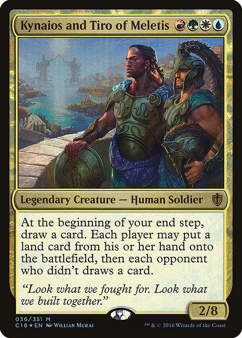 Kynaios and Tiro of Meletis - Commander 2016 - M - 36