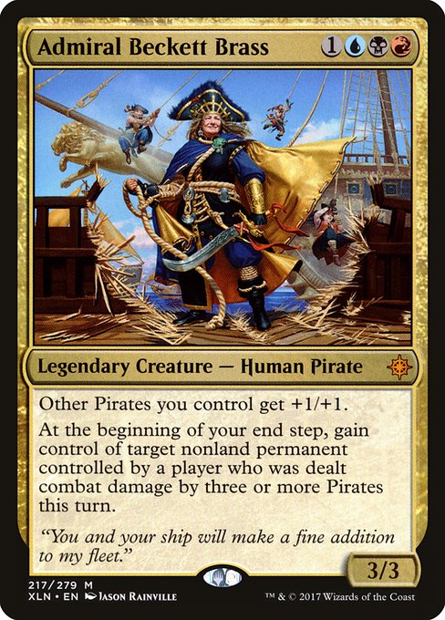 Admiral Beckett Brass - Ixalan - M - 217