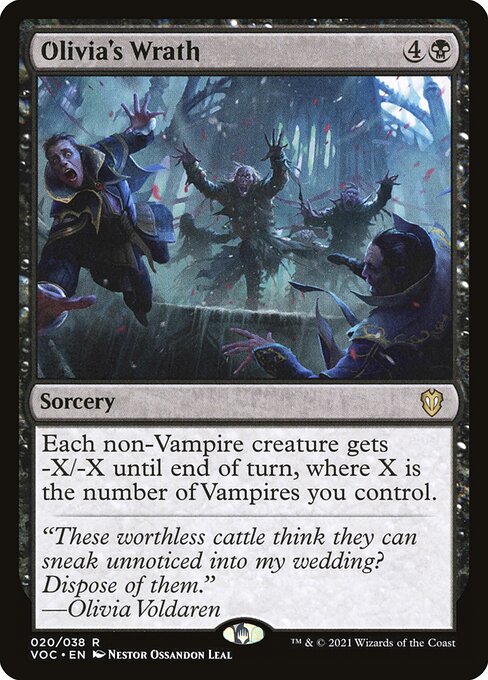 Olivia's Wrath - Commander: Innistrad: Crimson Vow - R - 20