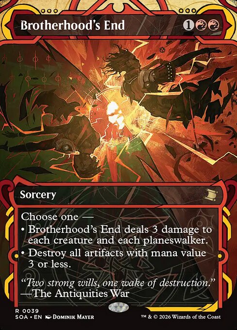 Brotherhood's End - Secrets of Strixhaven: Mystical Archive - R - 39
