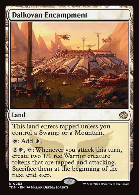 Dalkovan Encampment - Tarkir: Dragonstorm - R - 253